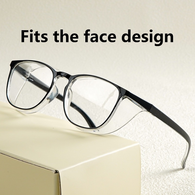 Blue Light Glasses - نظارات أمان مضادة لحبوب اللقاح مربعة