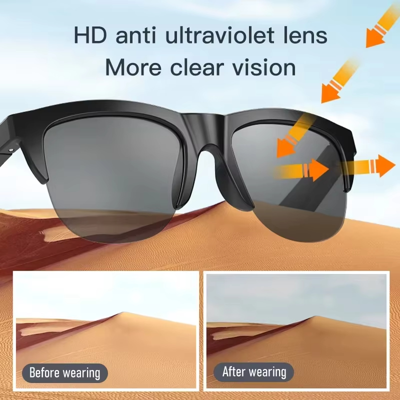 Blue Light Glasses - نظارات شمسية ذكية نظارات بلوتوث دعوة