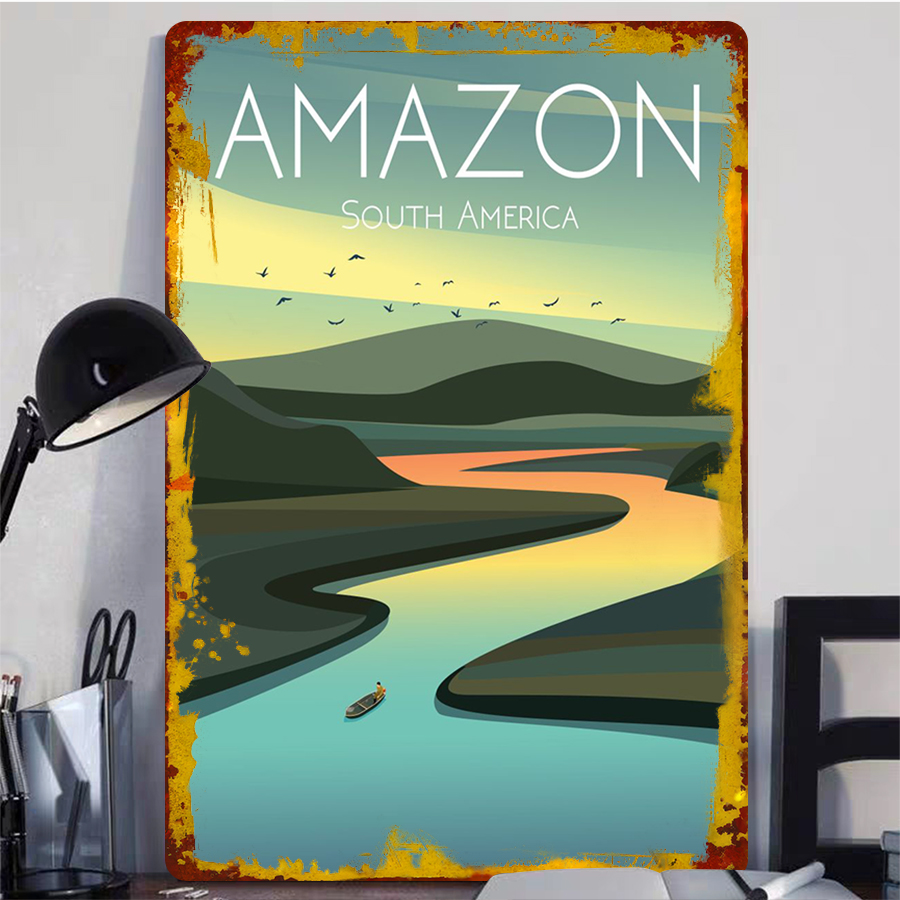الأمازون نهر المناظر الطبيعية  - مراجعة Home Office Amazon وسعره