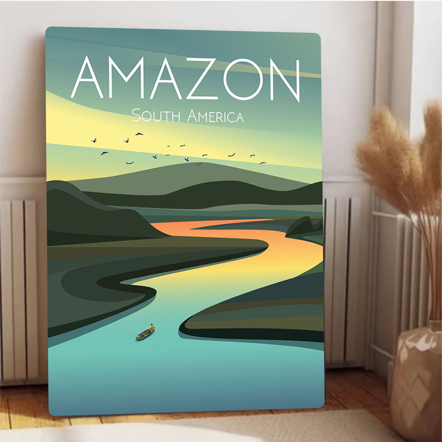 الأمازون نهر المناظر الطبيعية  - مراجعة Home Office Amazon وسعره